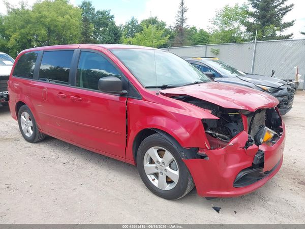 2013 DODGE GRAND CARAVAN SE — I1