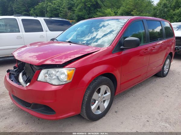 2013 DODGE GRAND CARAVAN SE — I2