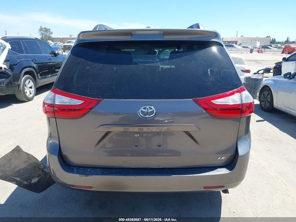 2015 TOYOTA SIENNA LE 8 PASSENGER — I119