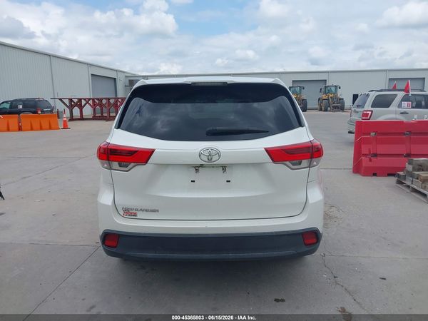 2017 TOYOTA HIGHLANDER LE