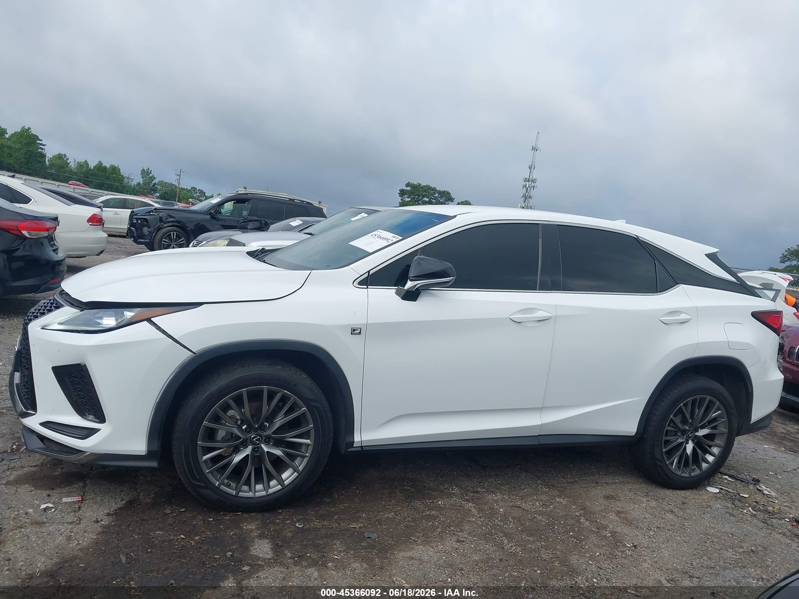 2020 LEXUS RX 350 F SPORT