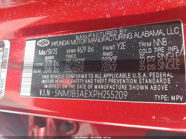 2023 HYUNDAI TUCSON SEL