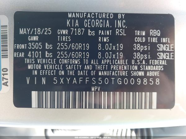 2026 KIA EV9 WIND