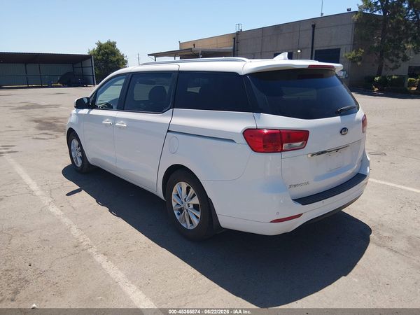 2016 KIA SEDONA LX