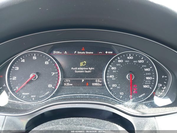 2016 AUDI A6 3.0T PREMIUM PLUS