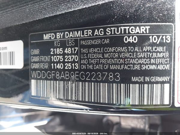 2014 MERCEDES-BENZ C 300 SPORT 4MATIC