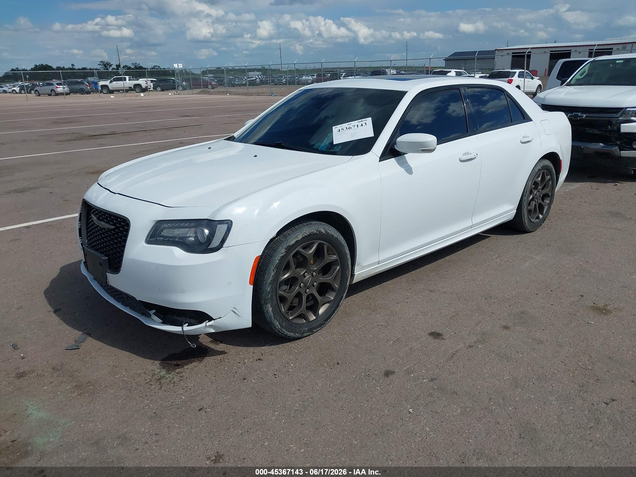 2016 CHRYSLER 300 300S ALLOY EDITION — I2
