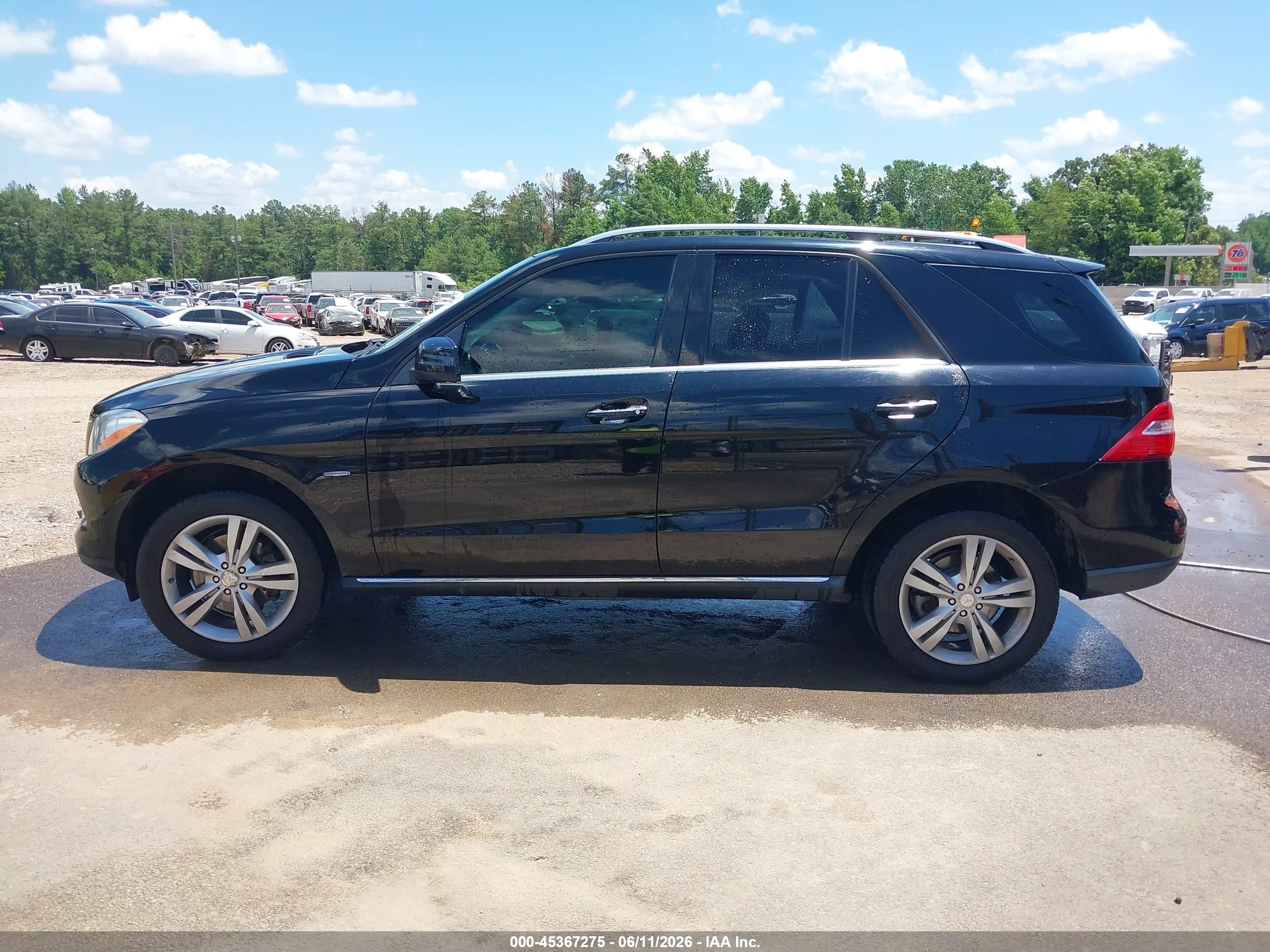 2012 MERCEDES-BENZ ML 350 4MATIC