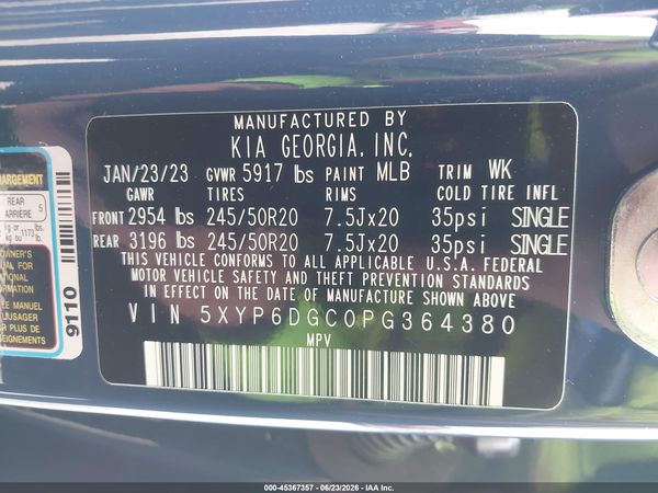 2023 KIA TELLURIDE S