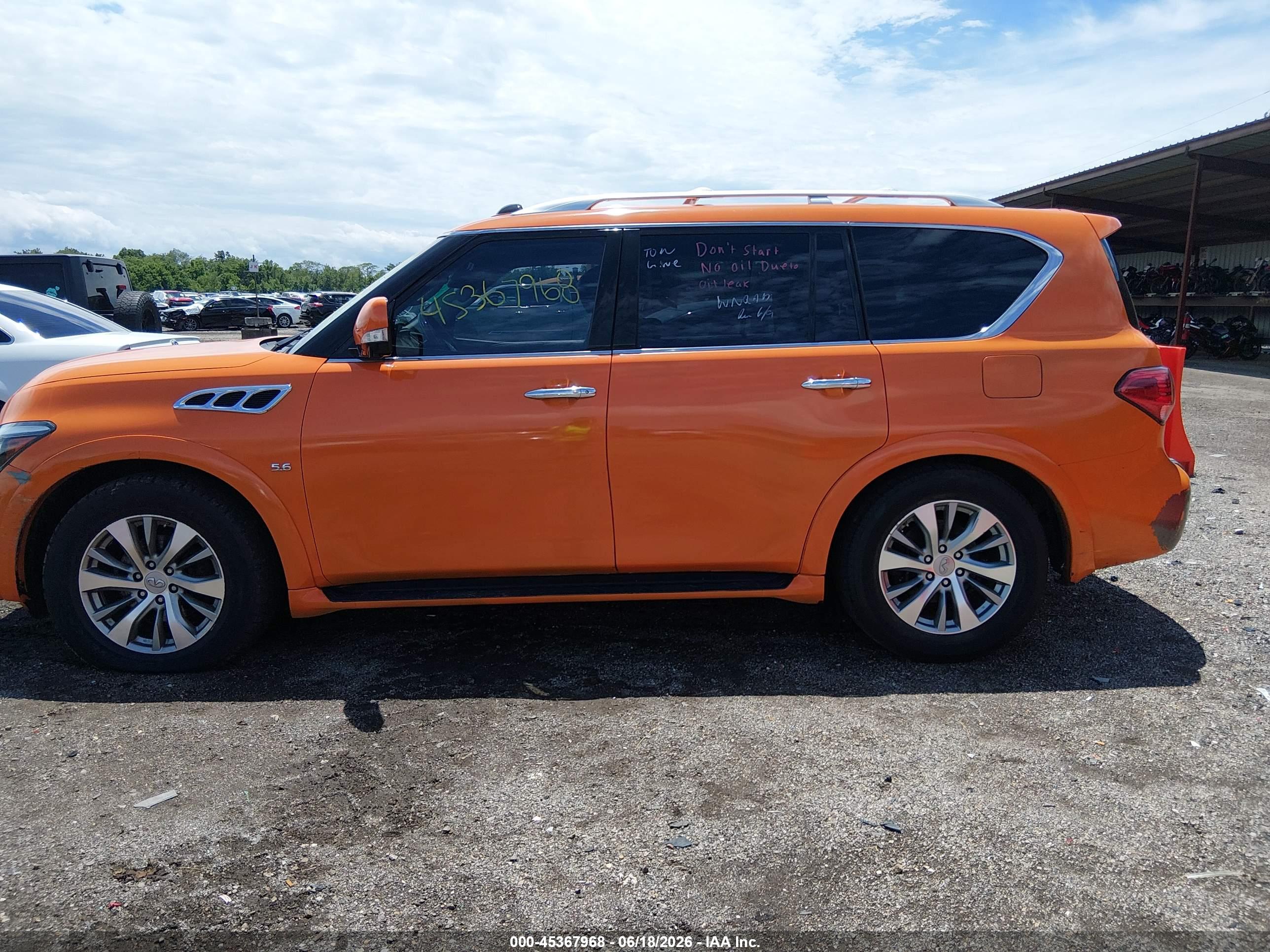 2017 INFINITI QX80