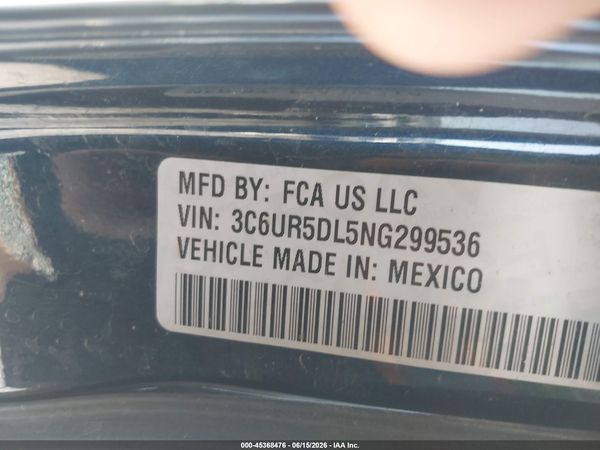 2022 RAM 2500 BIG HORN  4X4 6'4 BOX