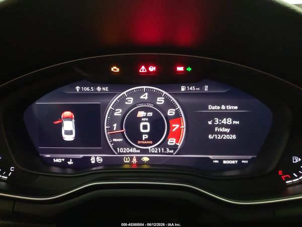 2018 AUDI S5 3.0T PREMIUM PLUS