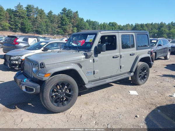 2023 JEEP WRANGLER 4XE SAHARA 4X4