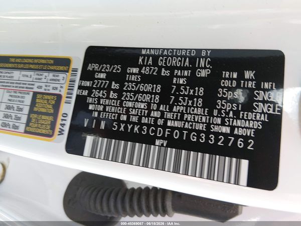 2026 KIA SPORTAGE EX