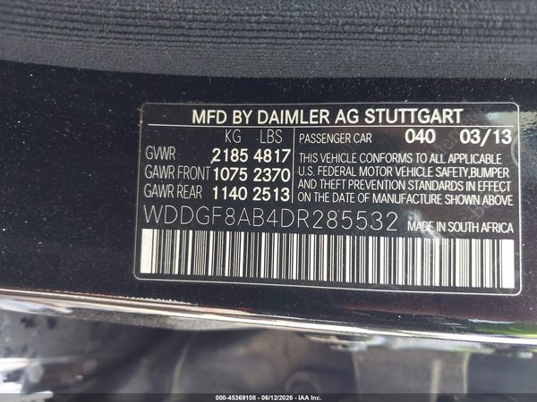 2013 MERCEDES-BENZ C 300 SPORT 4MATIC