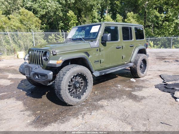 2022 JEEP WRANGLER UNLIMITED SAHARA ALTITUDE 4X4
