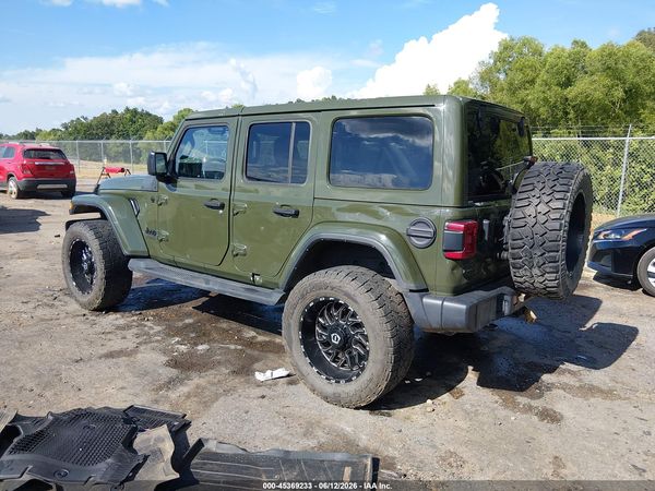 2022 JEEP WRANGLER UNLIMITED SAHARA ALTITUDE 4X4