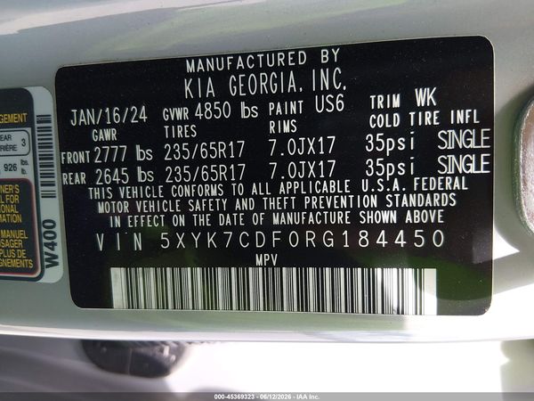 2024 KIA SPORTAGE X-PRO PRESTIGE
