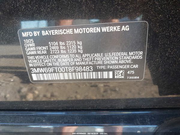 2026 BMW M340I XDRIVE NA