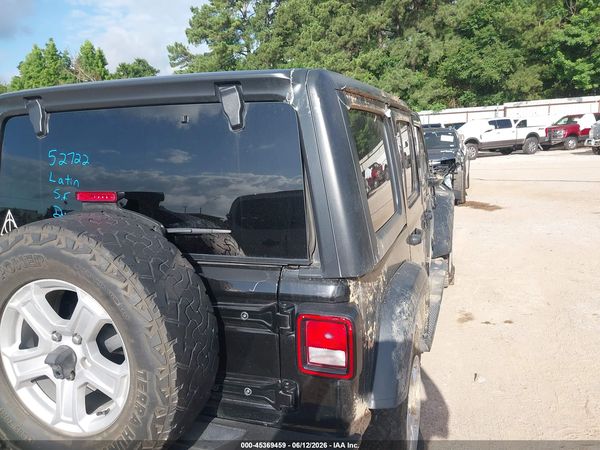 2019 JEEP WRANGLER UNLIMITED SPORT S 4X4