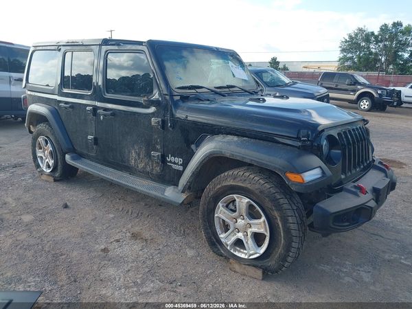 2019 JEEP WRANGLER UNLIMITED SPORT S 4X4