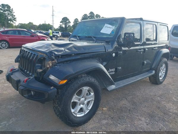 2019 JEEP WRANGLER UNLIMITED SPORT S 4X4