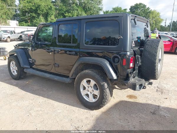 2019 JEEP WRANGLER UNLIMITED SPORT S 4X4