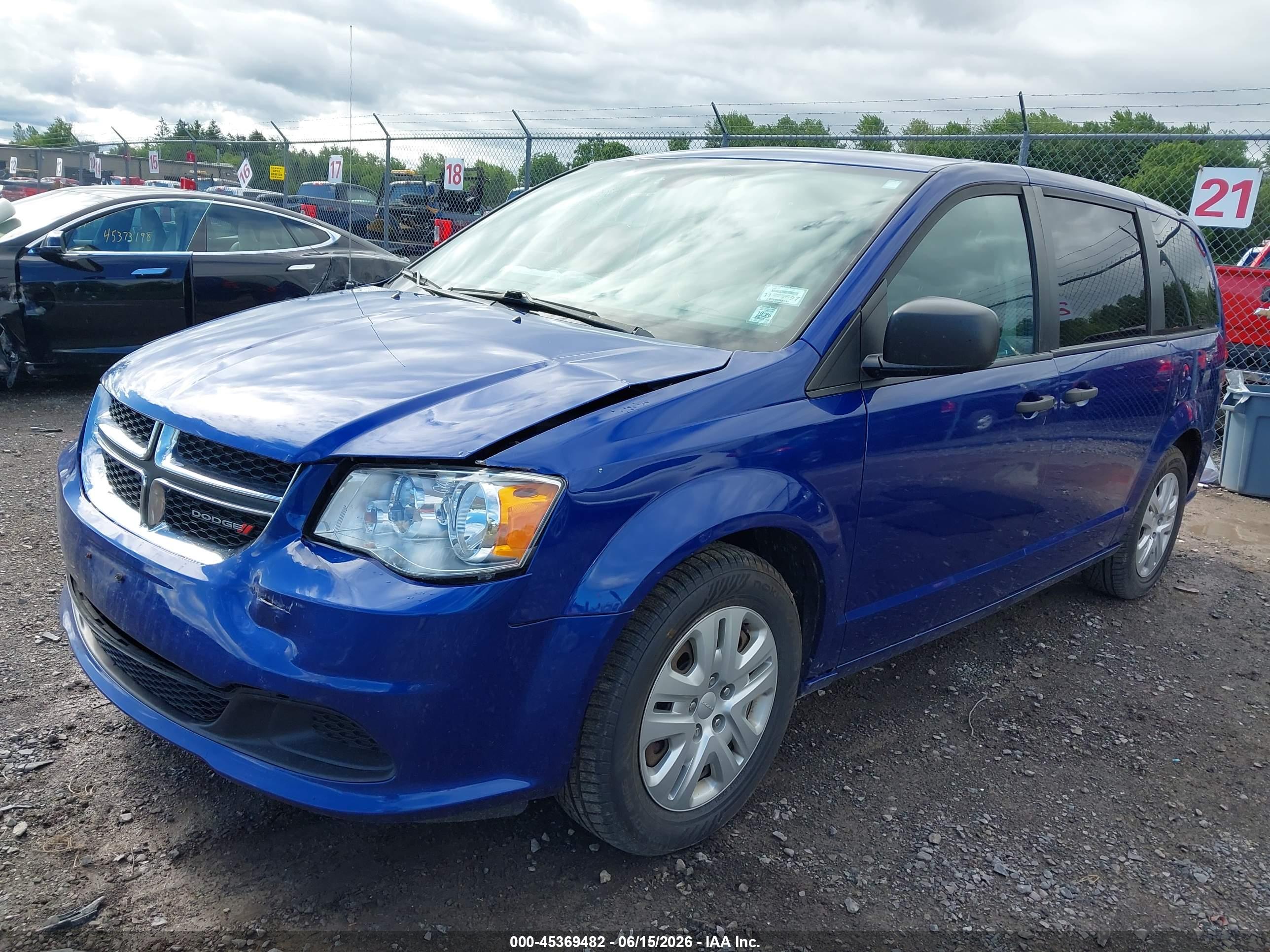 2019 DODGE GRAND CARAVAN SE — I2