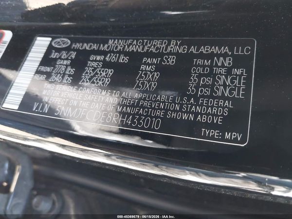 2024 HYUNDAI TUCSON SEL