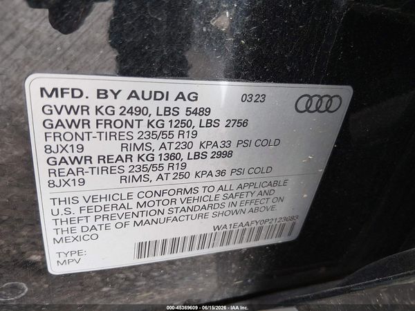 2023 AUDI Q5