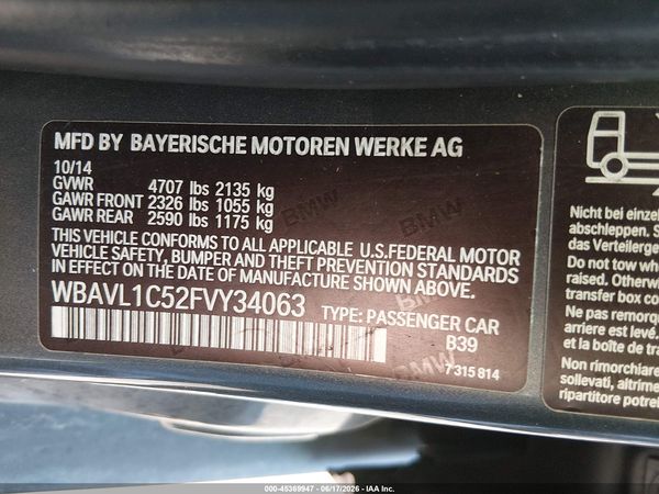 2015 BMW X1 XDRIVE28I