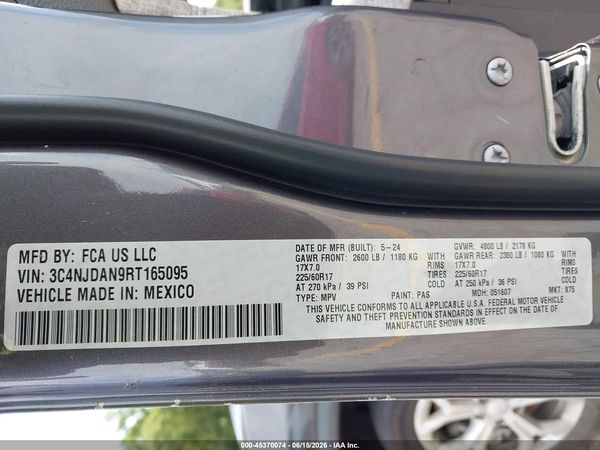 2024 JEEP COMPASS SPORT 4X4