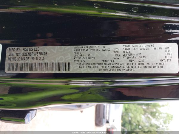 2023 JEEP WRANGLER 4-DOOR SAHARA 4X4