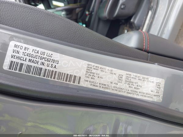 2023 DODGE DURANGO R/T PLUS AWD