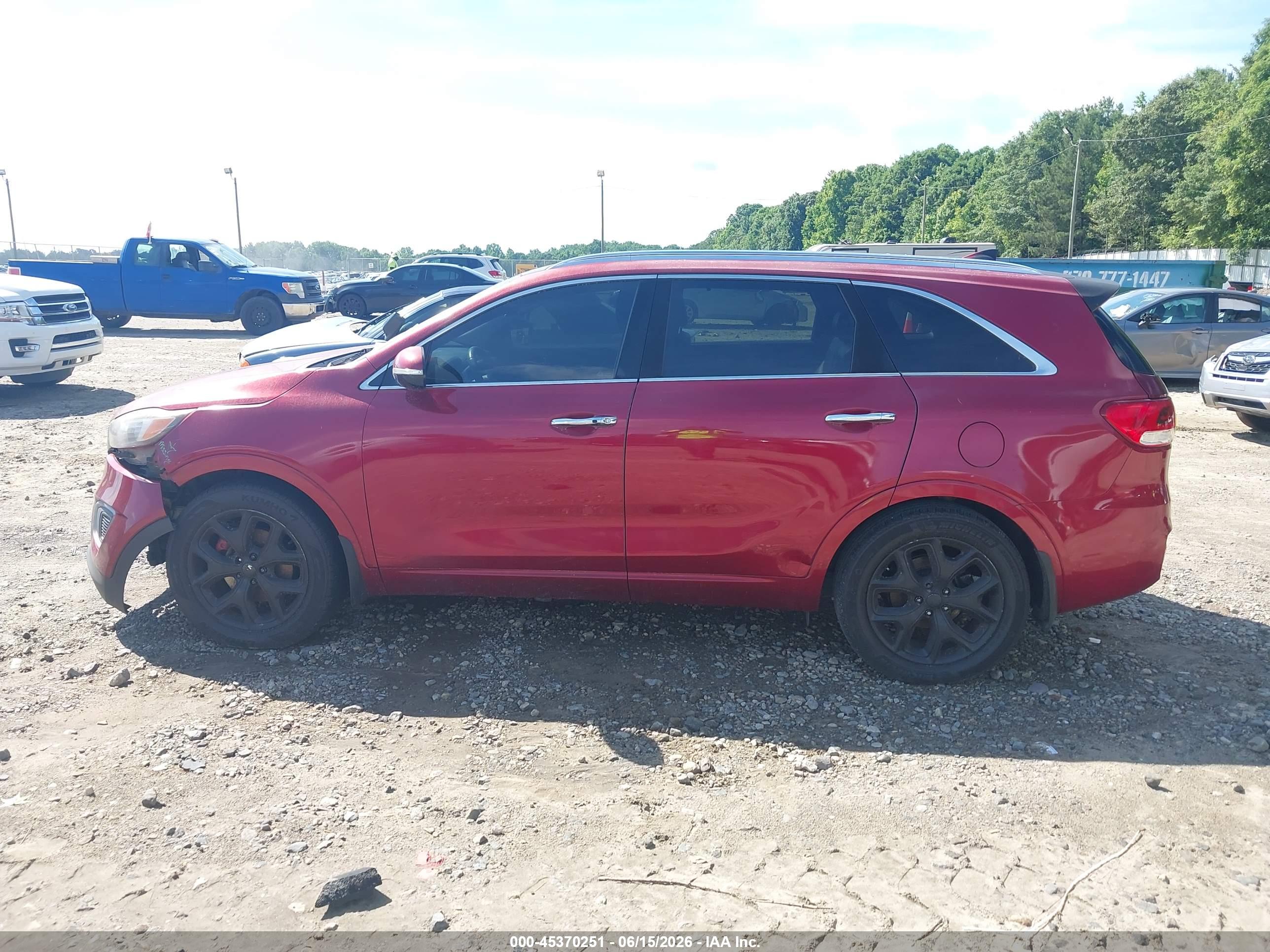 2016 KIA SORENTO 3.3L SX