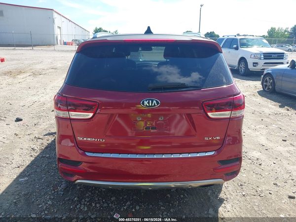 2016 KIA SORENTO 3.3L SX