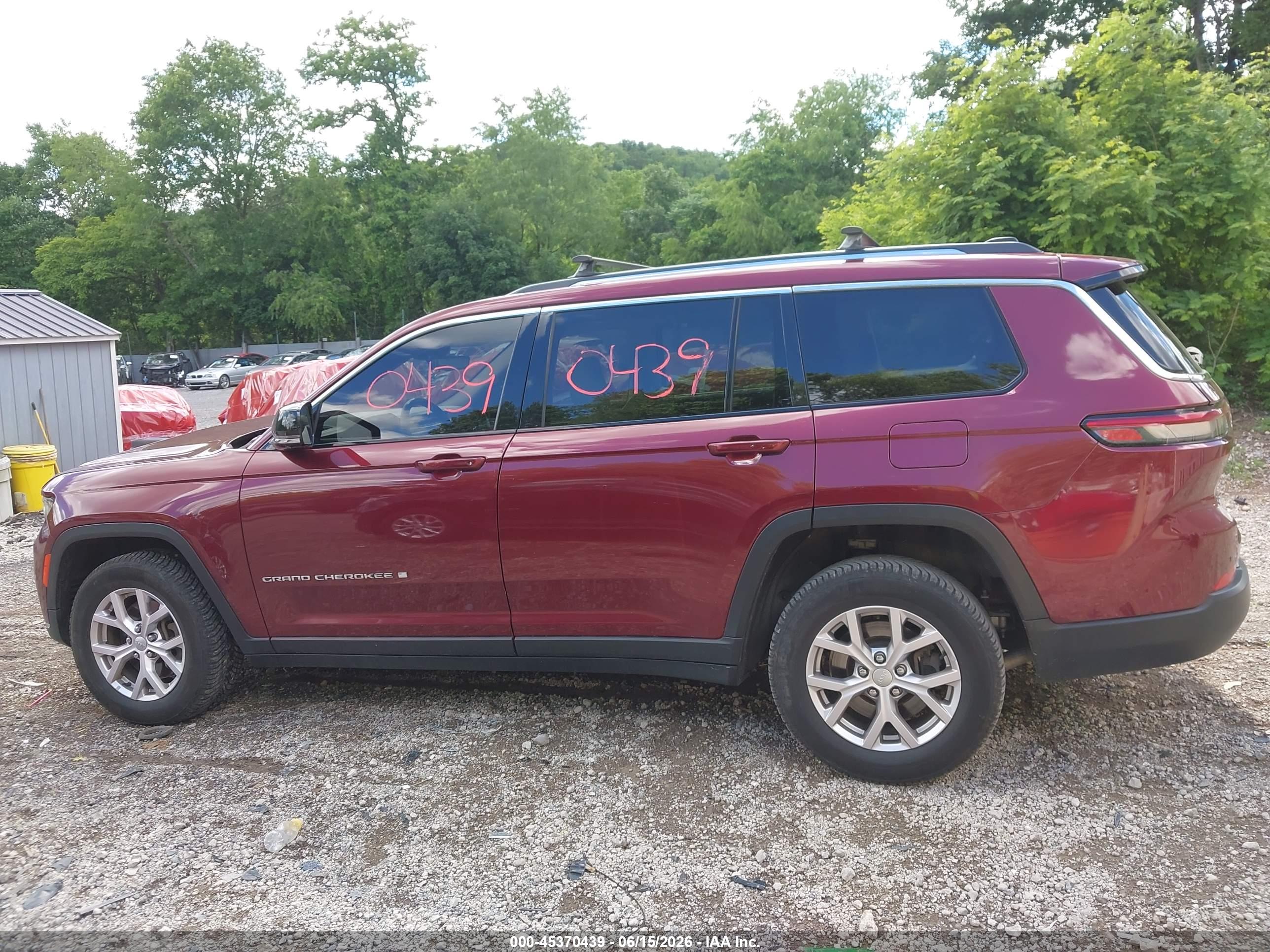 2022 JEEP GRAND CHEROKEE L LIMITED 4X4