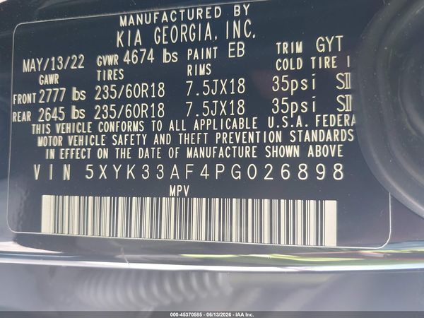 2023 KIA SPORTAGE EX