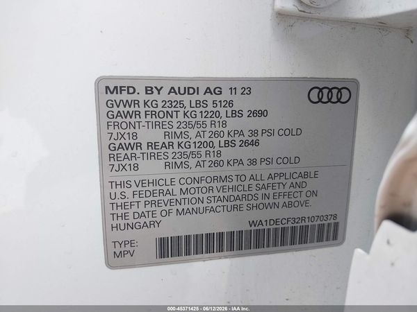 2024 AUDI Q3