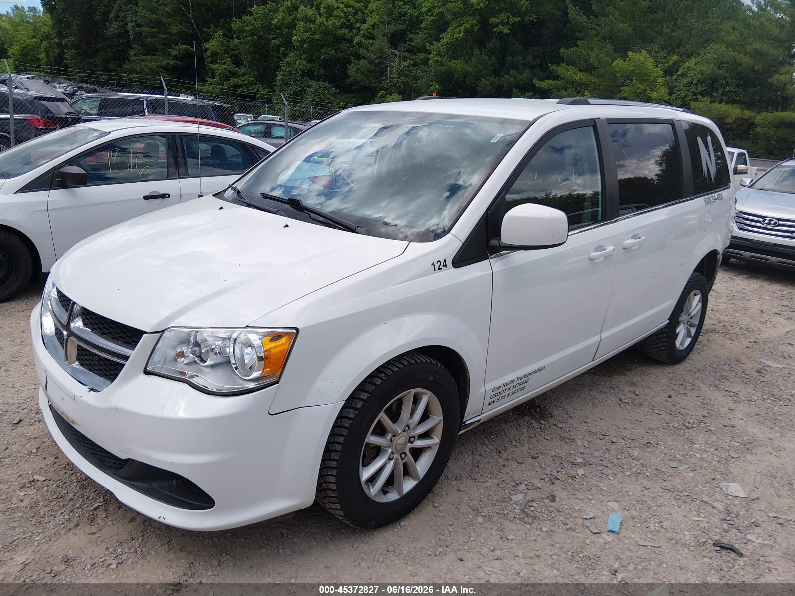 2019 DODGE GRAND CARAVAN SXT — I2