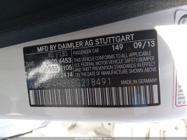 2014 MERCEDES-BENZ C 250