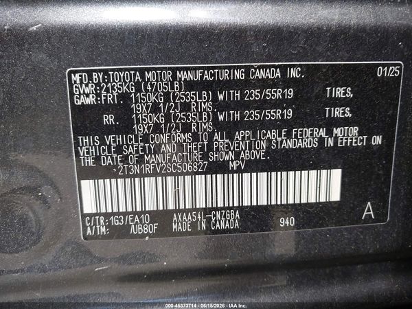 2025 TOYOTA RAV4 LIMITED
