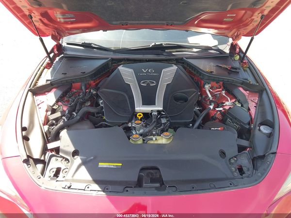 2018 INFINITI Q60 3.0T RED SPORT 400