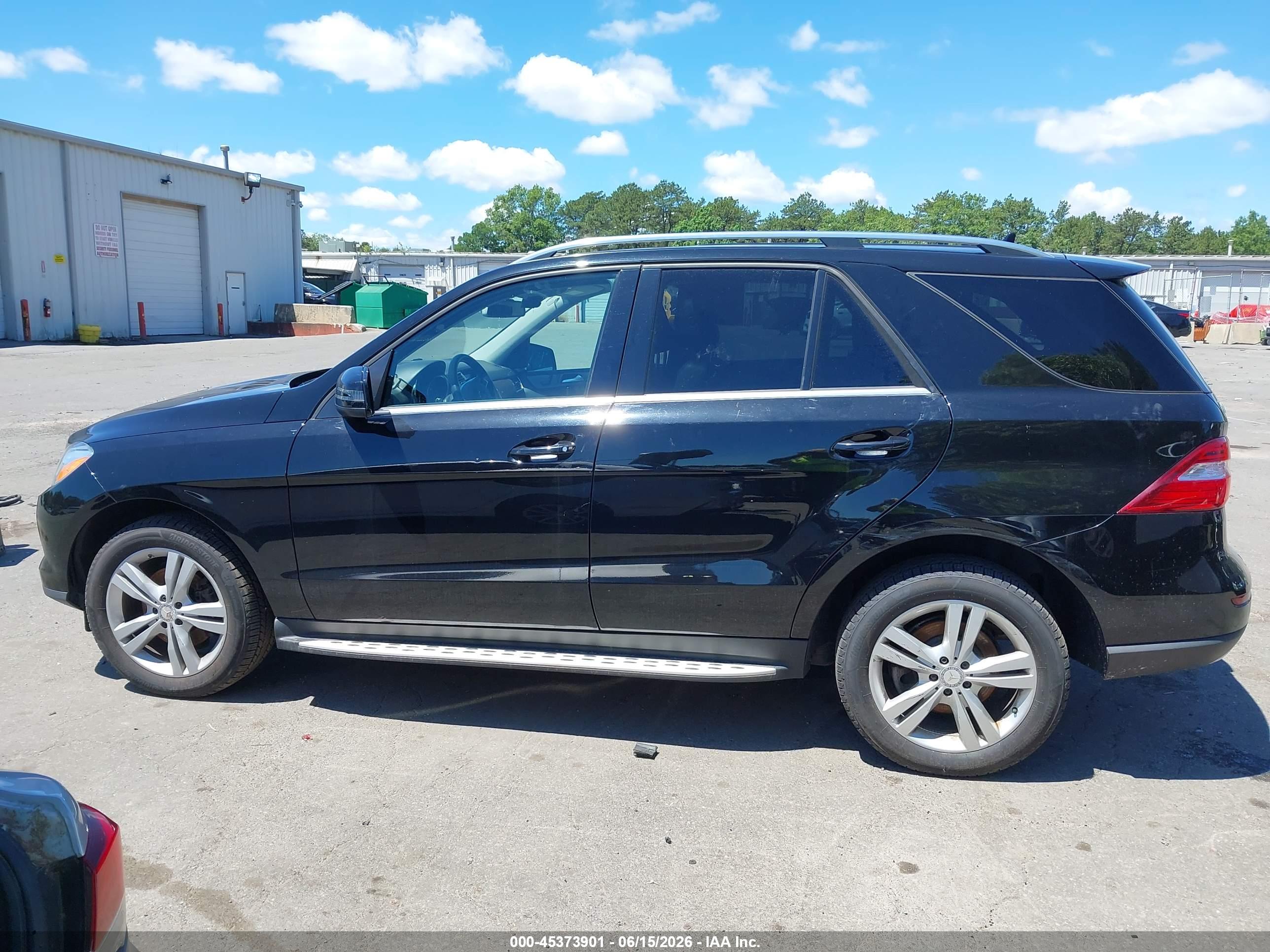 2014 MERCEDES-BENZ ML 350 ML350 4-MATIC