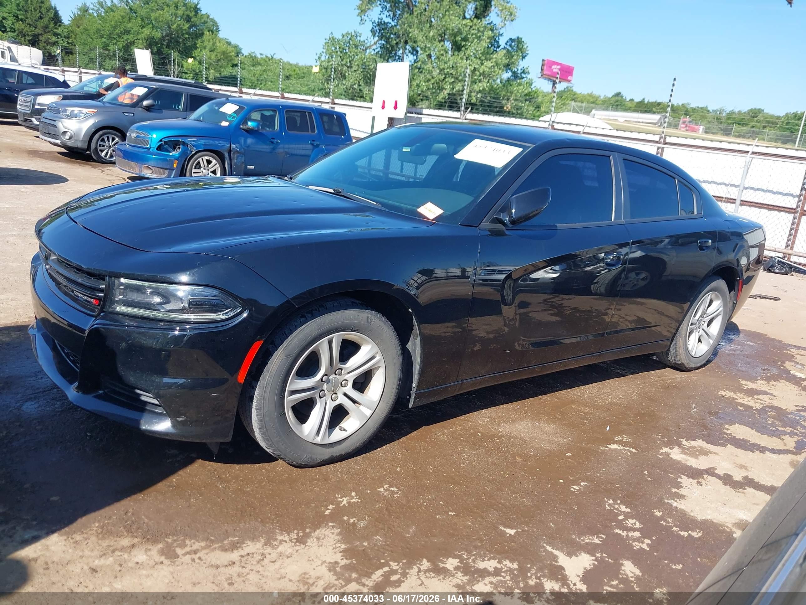 2018 DODGE CHARGER SXT RWD