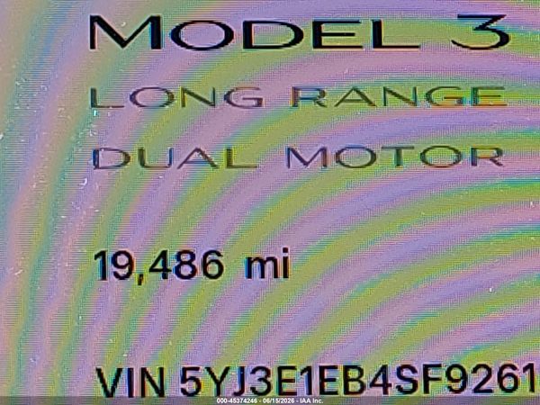 2025 TESLA MODEL 3