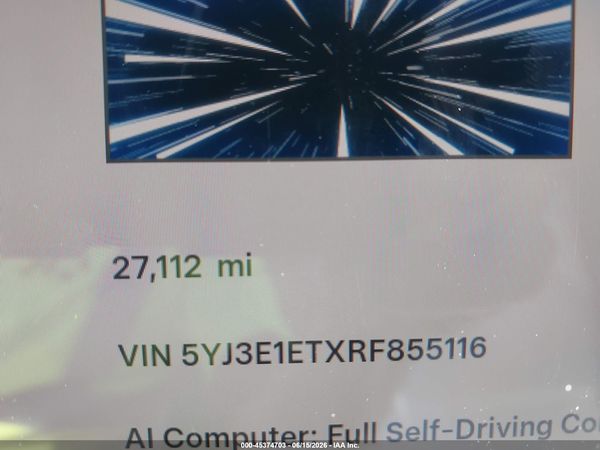 2024 TESLA MODEL 3
