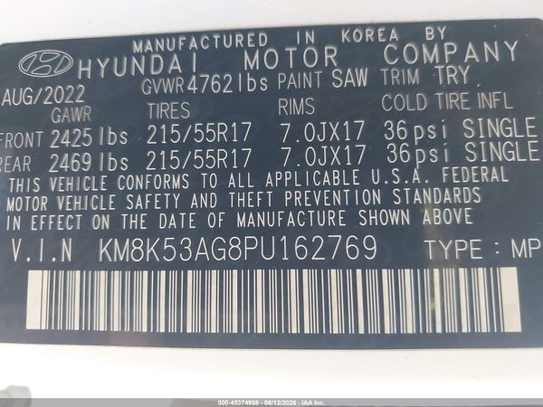 2023 HYUNDAI KONA ELECTRIC LIMITED