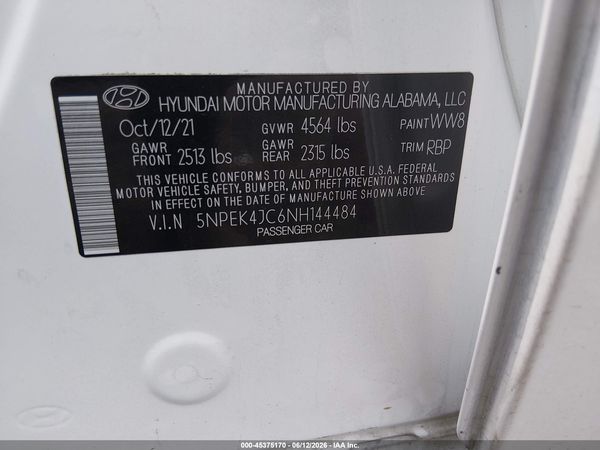 2022 HYUNDAI SONATA N LINE NIGHT EDITION