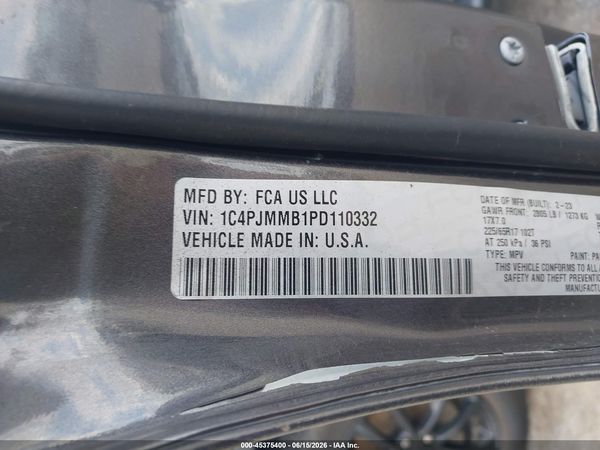 2023 JEEP CHEROKEE ALTITUDE LUX 4X4